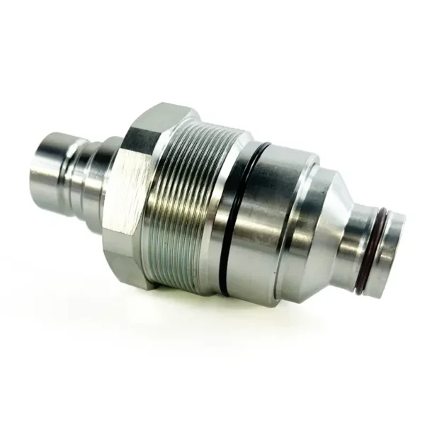 Replacement for Bobcat® 7246799 Hydraulic Male Flat Face Quick Coupler For 4BD4FH Manifold 48mm Thread Diameter - Imagen 2