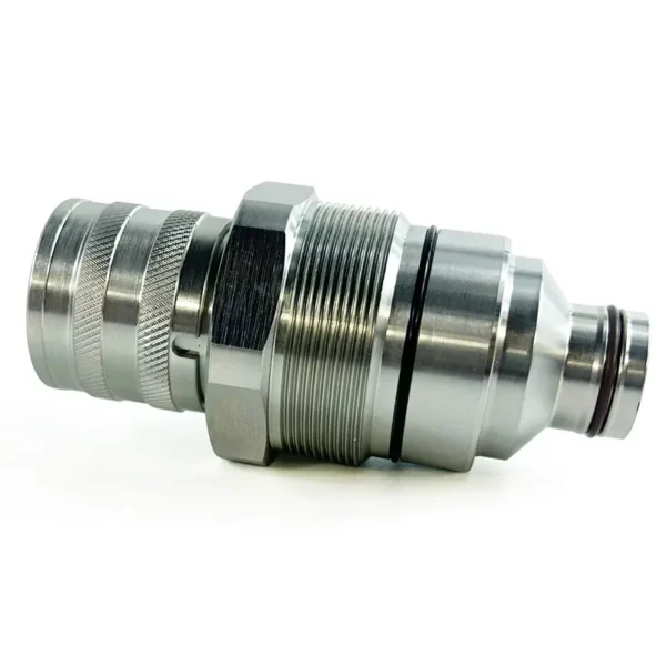 Aftermarket Replacement Bobcat® 7246802 Hydraulic Female Flat Face Quick Coupler With Dust Cap - Imagem 3