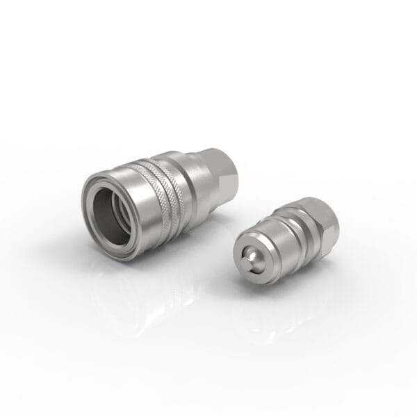Nordic Series 3/8" Connect Under Pressure High Flow Couplings With G 3/8" Female Thread - Imagem 4