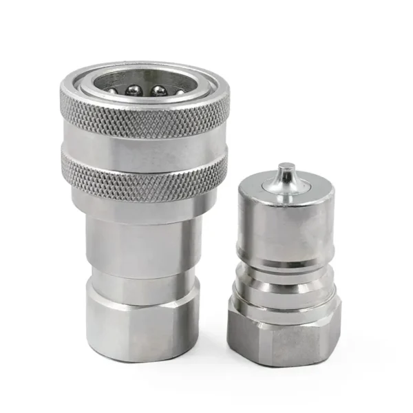 Conjunto de engate rápido ISO B de 3/4″ com rosca fêmea NPT de 3/4″