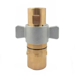 1 1/2" Linha molhada Porca de orelhas engates rápidos Latão