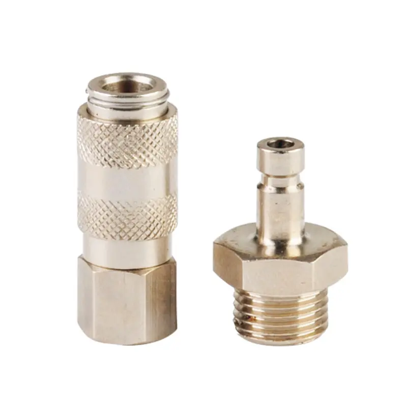Rectus 20 Series Single hand operated quick connect coupling with extremely small dimensions and very high flow rate.